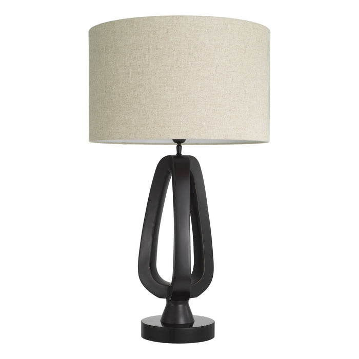 Bronze highlight finish | black granite base