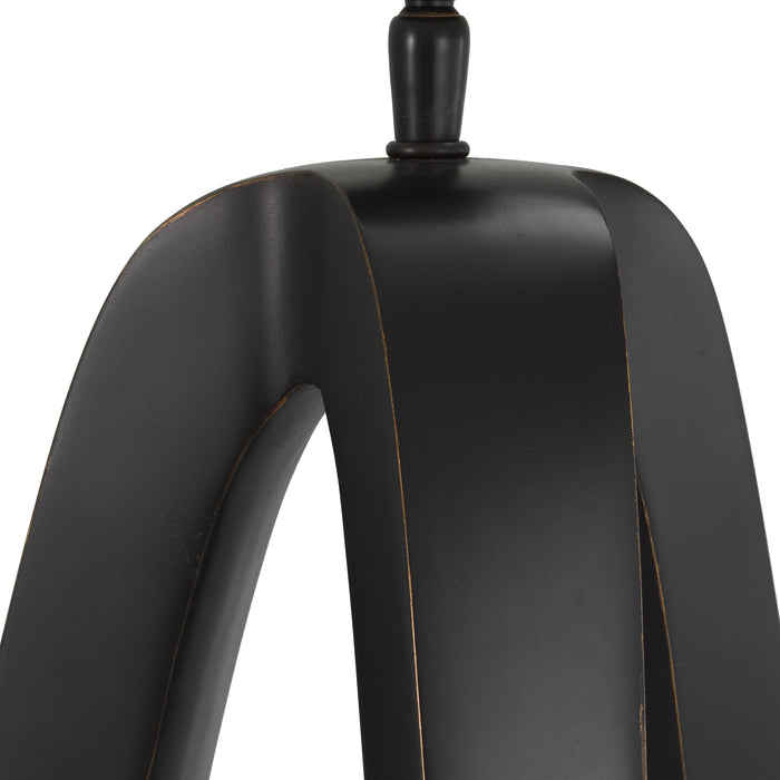 Bronze highlight finish | black granite base