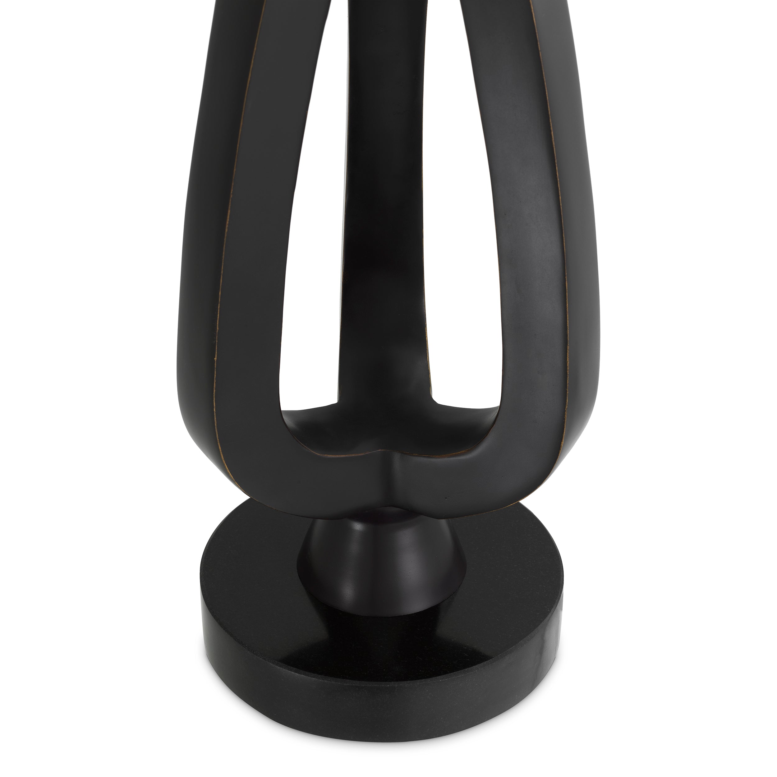 Bronze highlight finish | black granite base