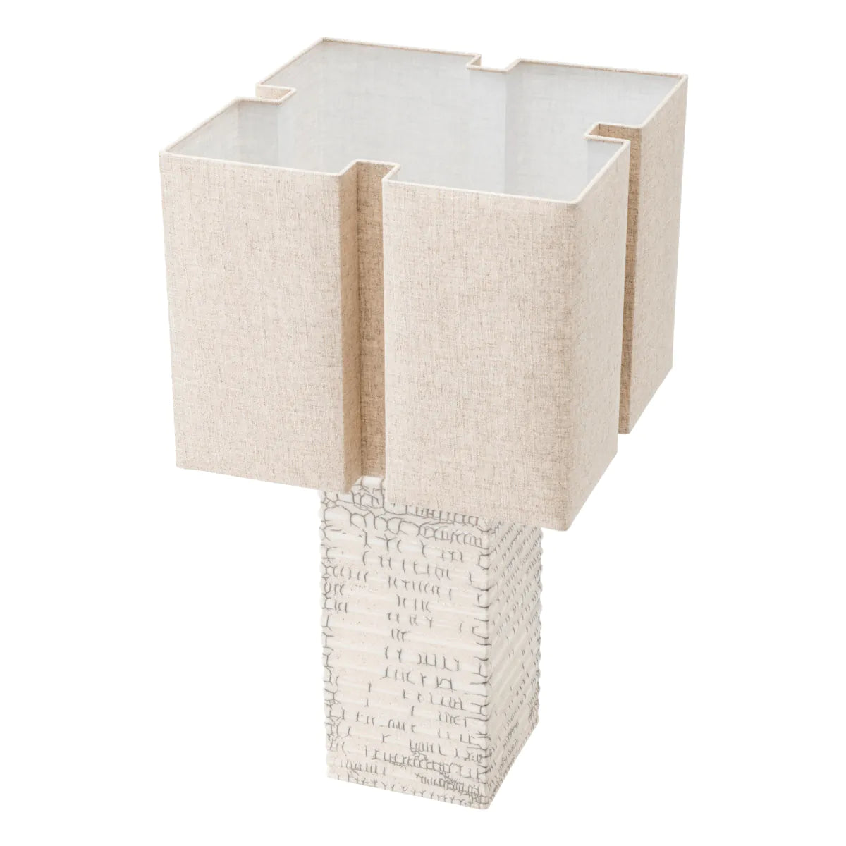 Raku ceramic | crackled white