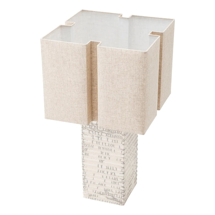 Raku ceramic | crackled white