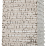 Raku ceramic | crackled white