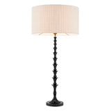 Piano black finish | black granite base