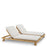 Chaise longue individual para exterior Eichholtz Weston