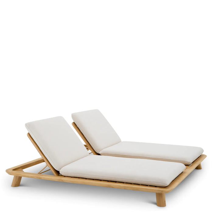 Chaise longue individual para exterior Eichholtz Weston