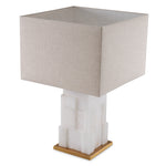 Alabaster | antique brass finish
