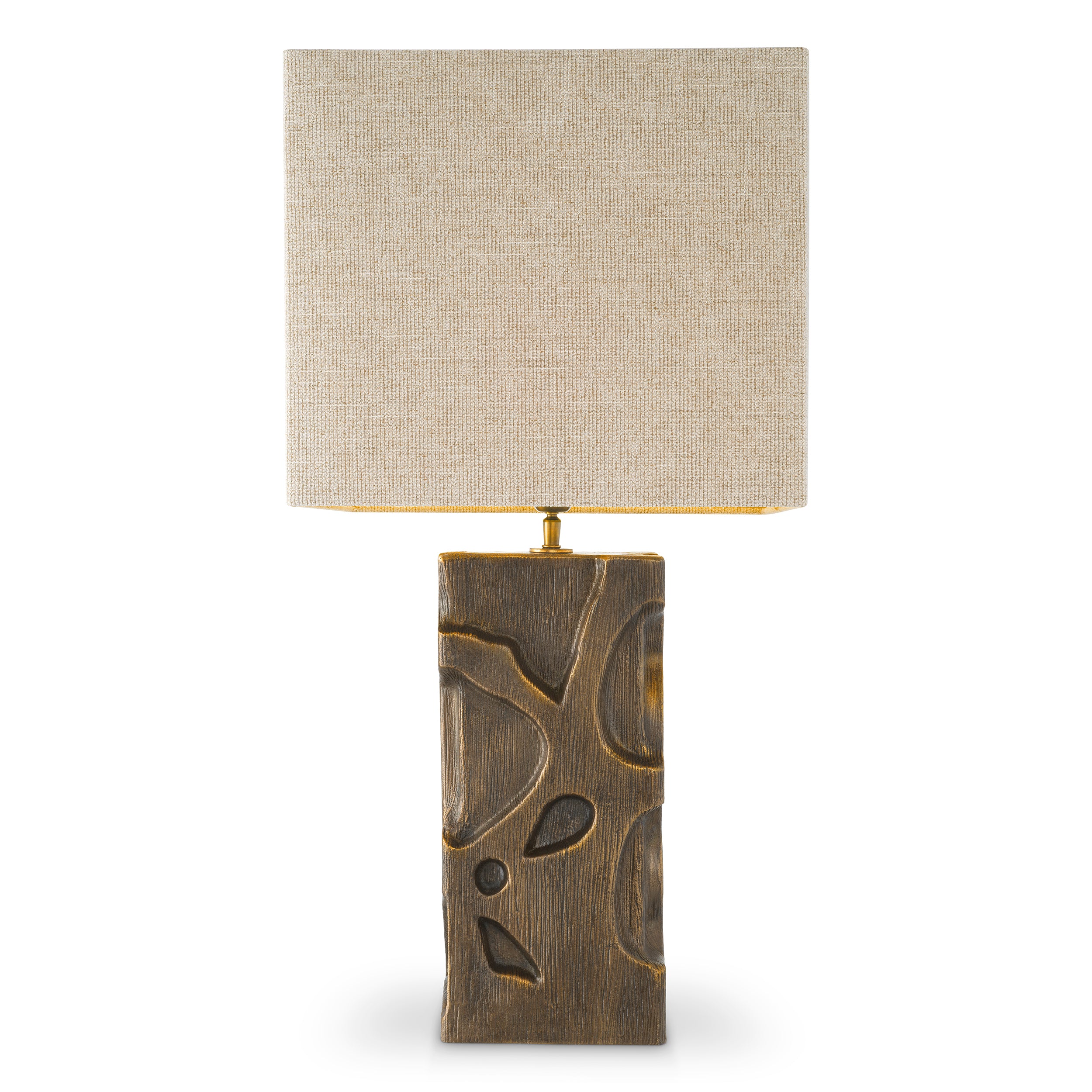 Vintage brass finish