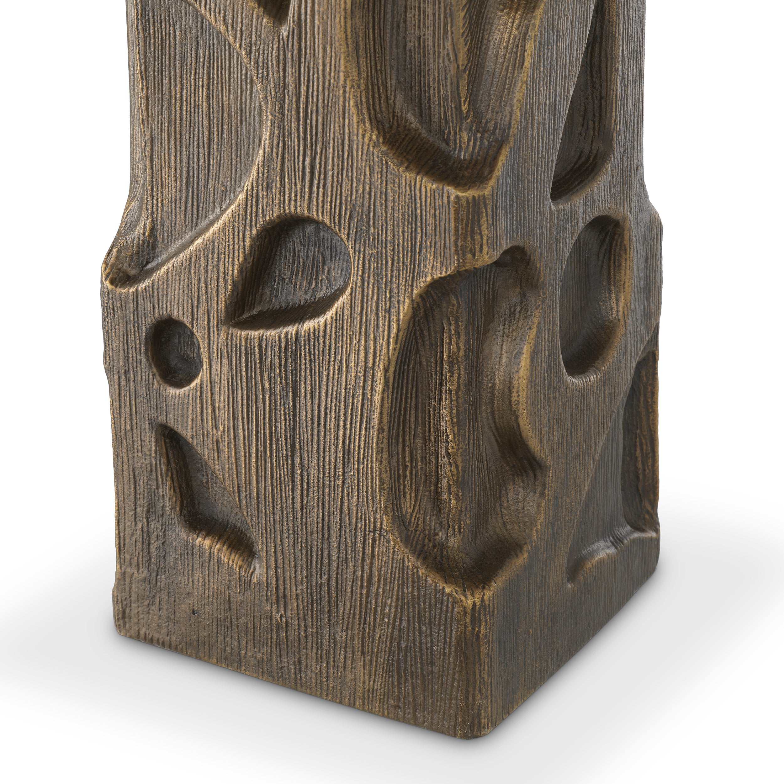 Vintage brass finish
