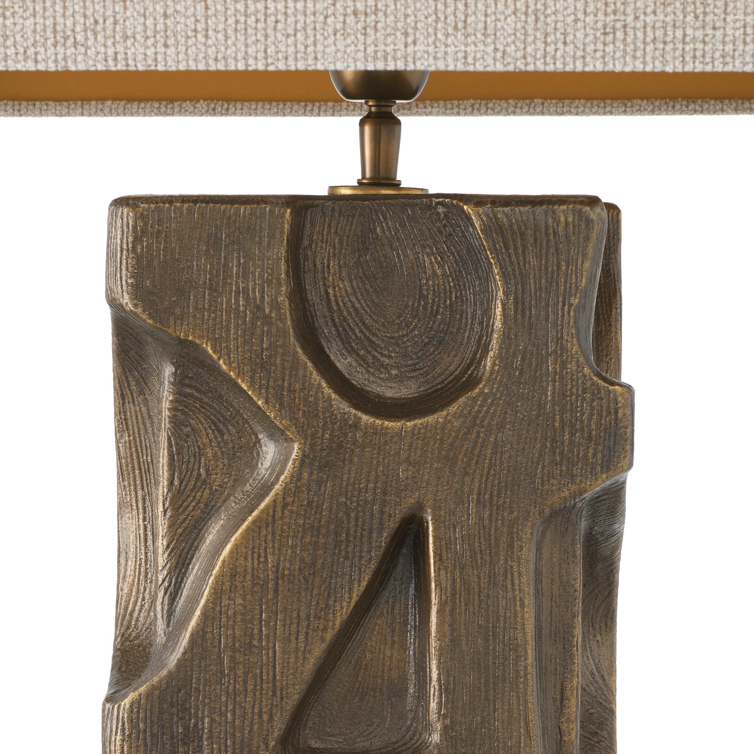 Vintage brass finish