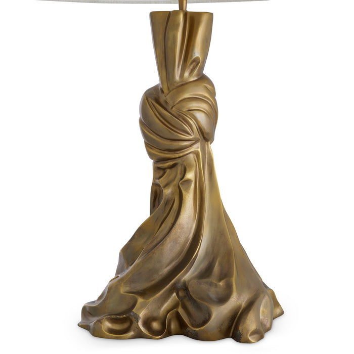 Vintage brass finish