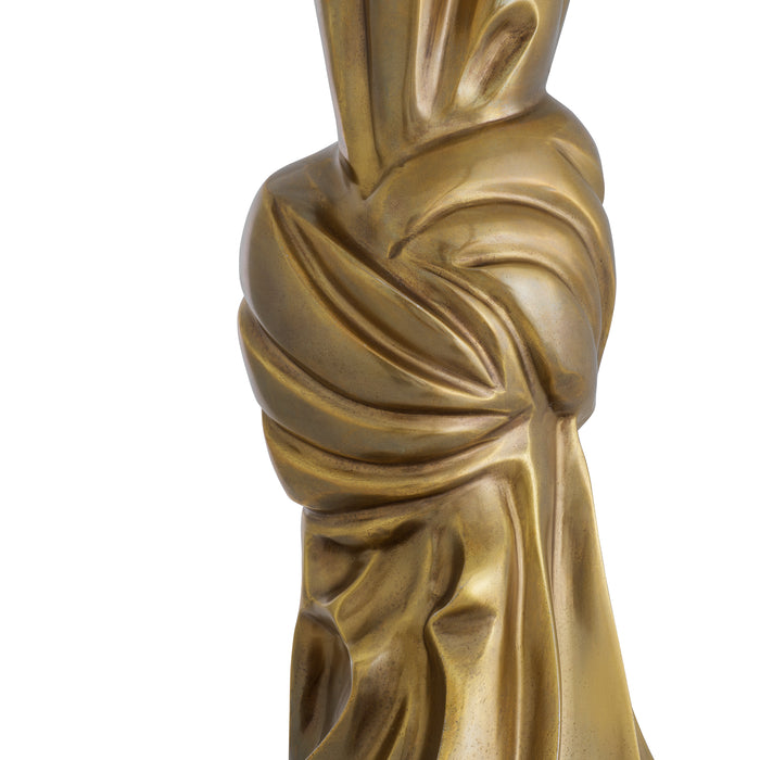 Vintage brass finish