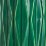 Crackled green ceramic | antique brass finish