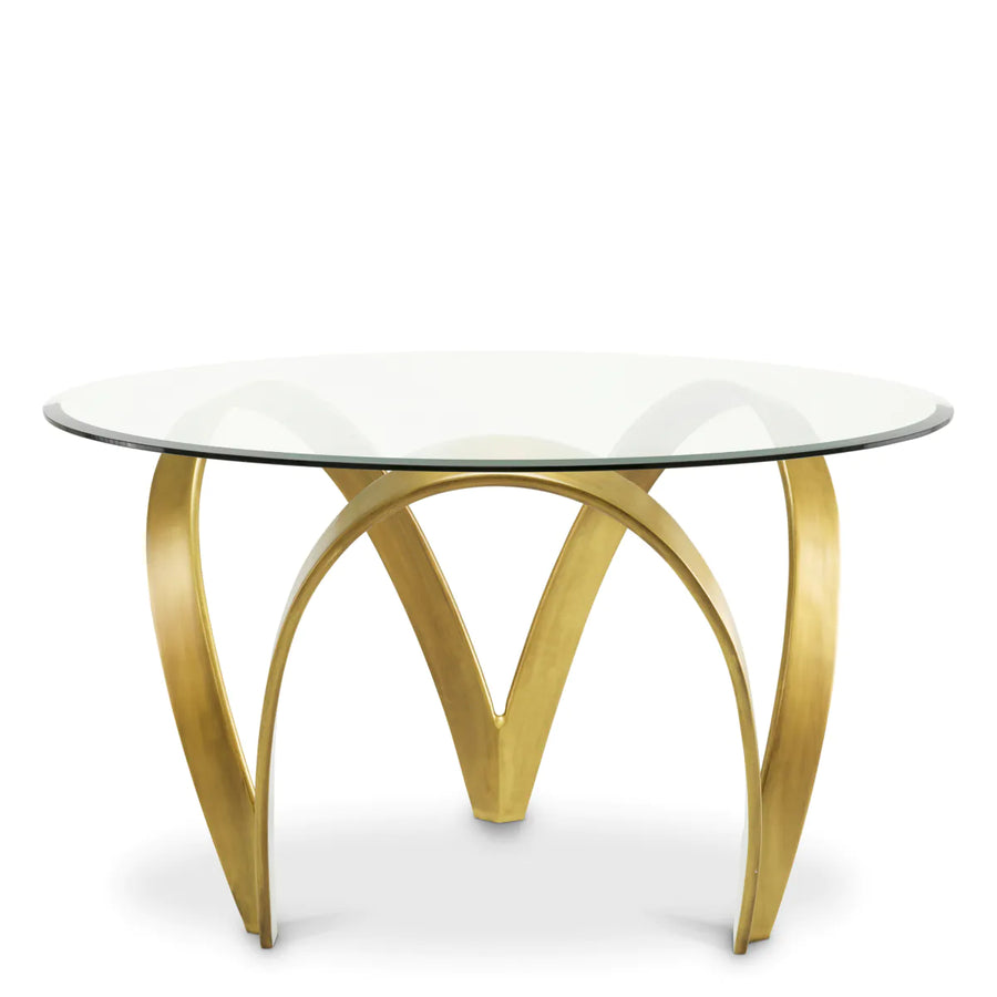 Mesa de comedor redonda Eichholtz Soquel