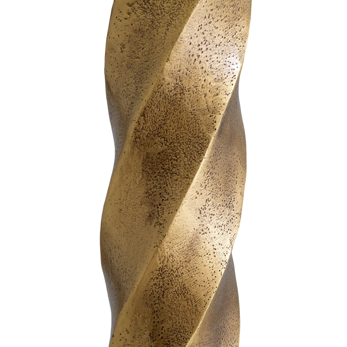 Vintage brass finish | black granite base