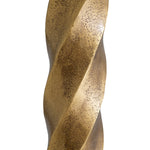 Vintage brass finish | black granite base