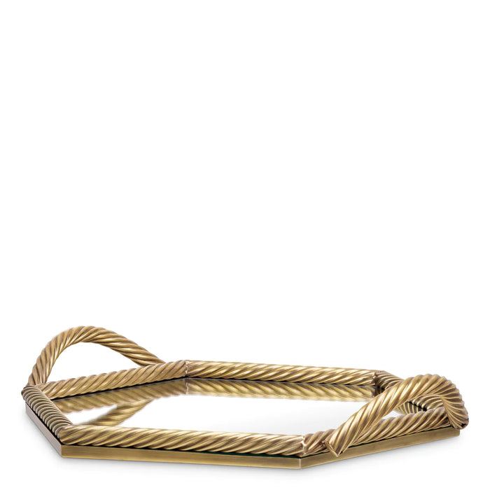 Vintage brass finish