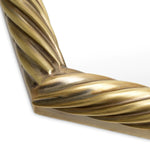 Vintage brass finish