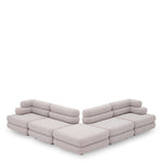Zewnętrzna sofa modułowa Malaga - puf