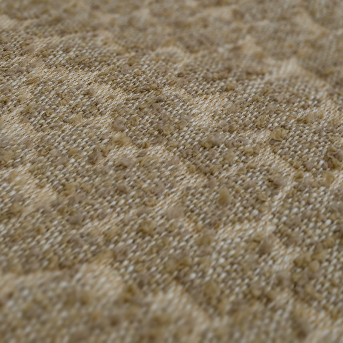 Krzesło stołowe Marly, wykończenie brązowe, tkanina Vaux jacquard, beż
