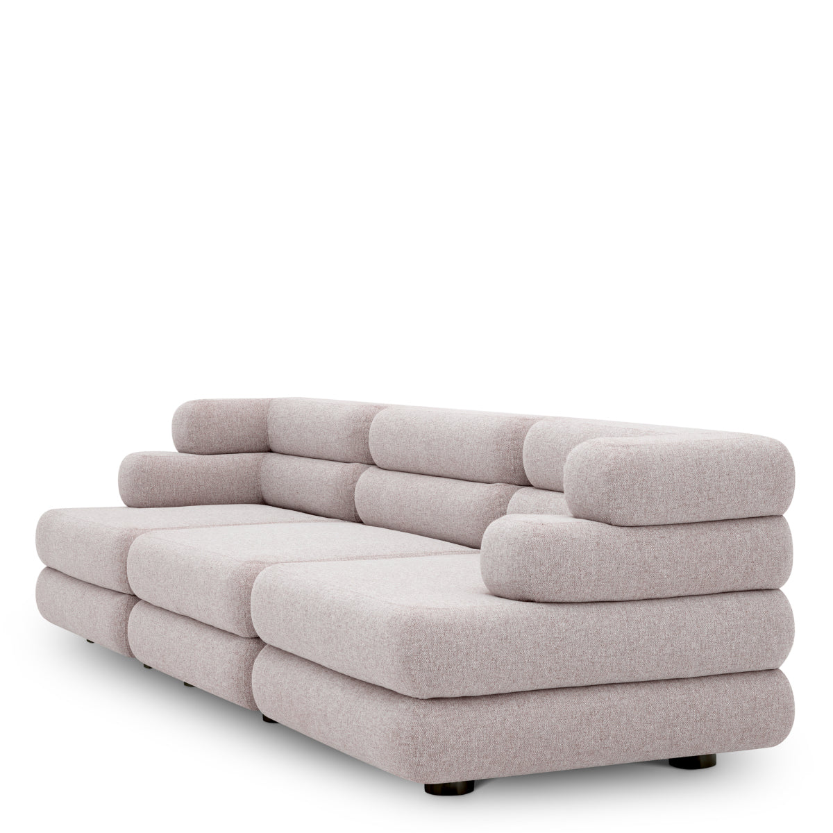 Zewnętrzna sofa modułowa Malaga - prawa