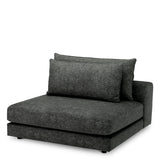 Element środkowy sofy modułowej Lounge Club, Velora Charcoal