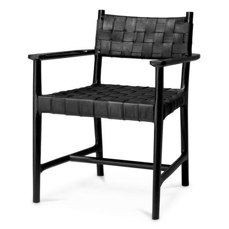 Eichholtz Tiberio Dining Chair with Armrest