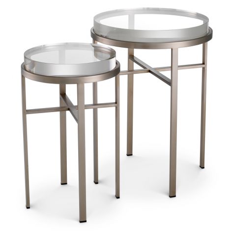 Mesa auxiliar Eichholtz Hoxton, juego de 2