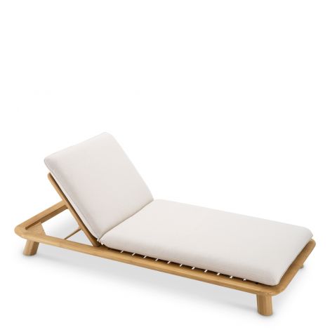 Chaise longue individual para exterior Eichholtz Weston