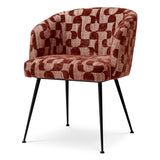 Krzesło do jadalni Aiden carmin burgundy