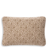 Poduszka Frieze Rectangular jacquard beige