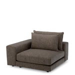 Narożnik S lewy sofy modułowej Lounge Club, Montier Dark Grey