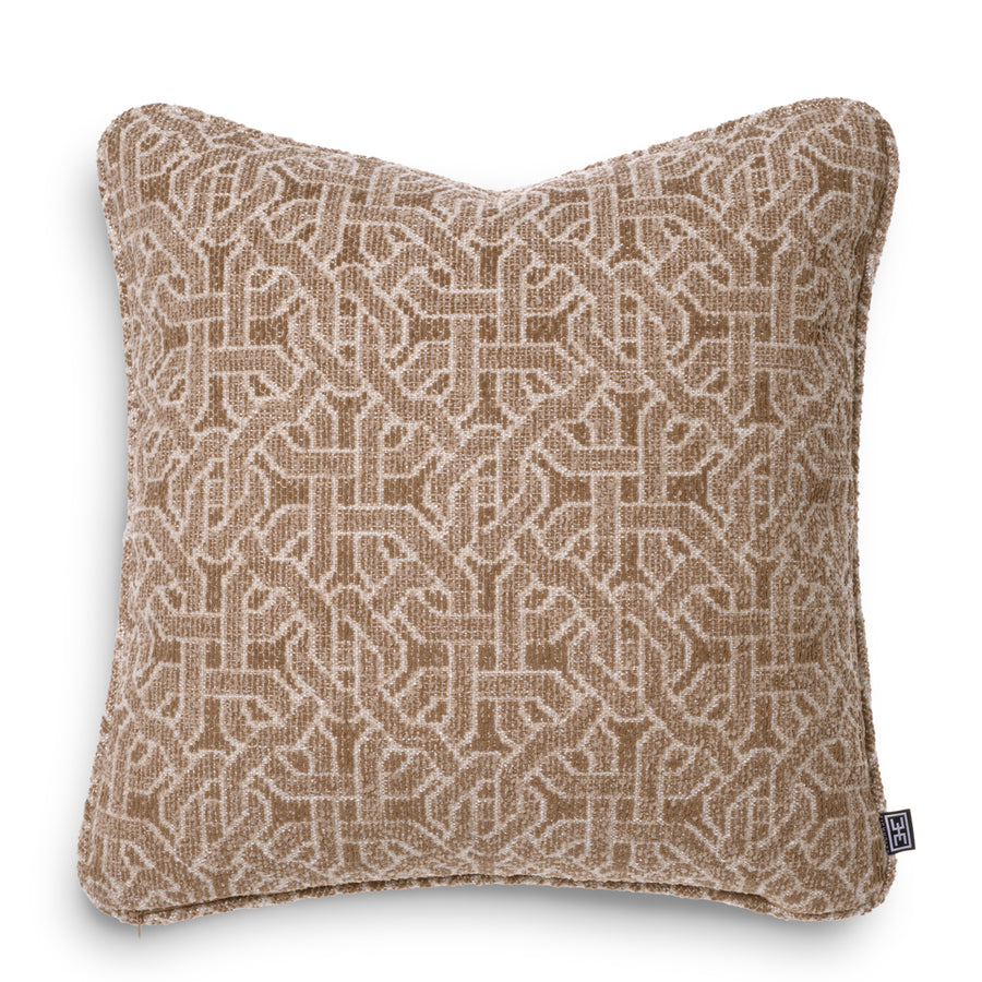 Poduszka Frieze M jacquard beige