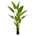 Roślina sztuczna Strelitzia M, zielona