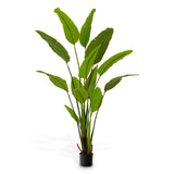 Roślina sztuczna Strelitzia M, zielona
