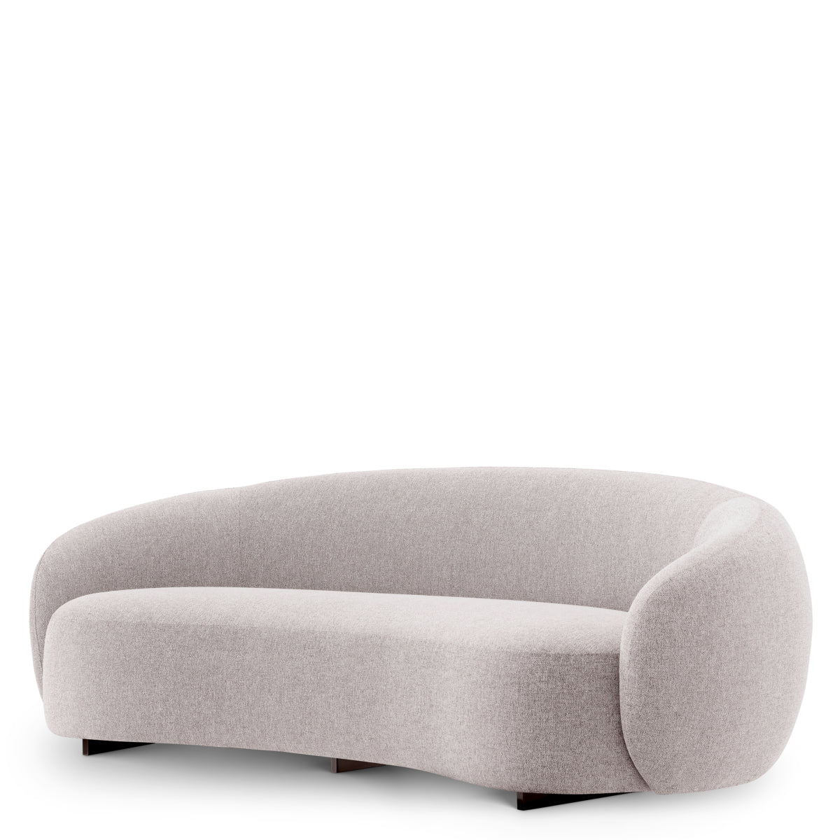 Sofa ogrodowa Amore, tkanina Mauritius, jasnoszara