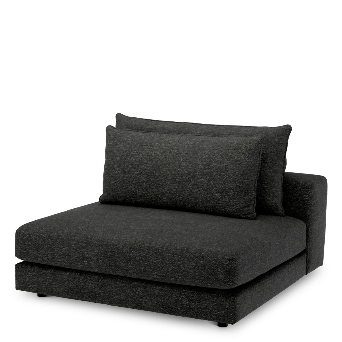 Element środkowy sofy modułowej Lounge Club, Lurano Charcoal