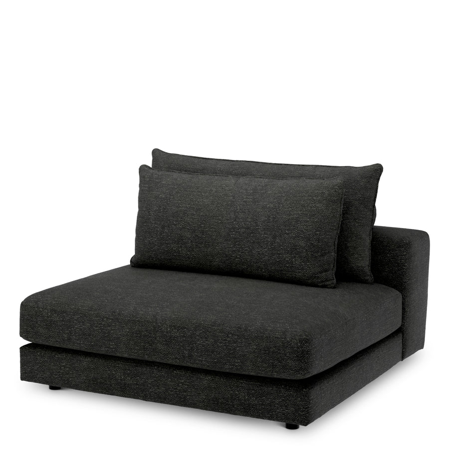 Element środkowy sofy modułowej Lounge Club, Lurano Charcoal