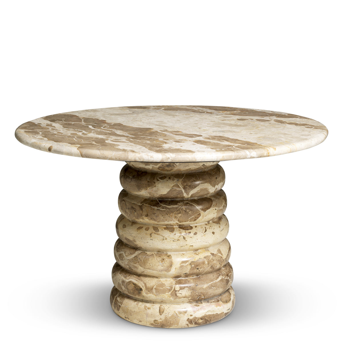 Stolik kawowy Lerici, chocolate marble