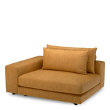 Narożnik L lewy sofy modułowej Lounge Club, Velora Musztardowy