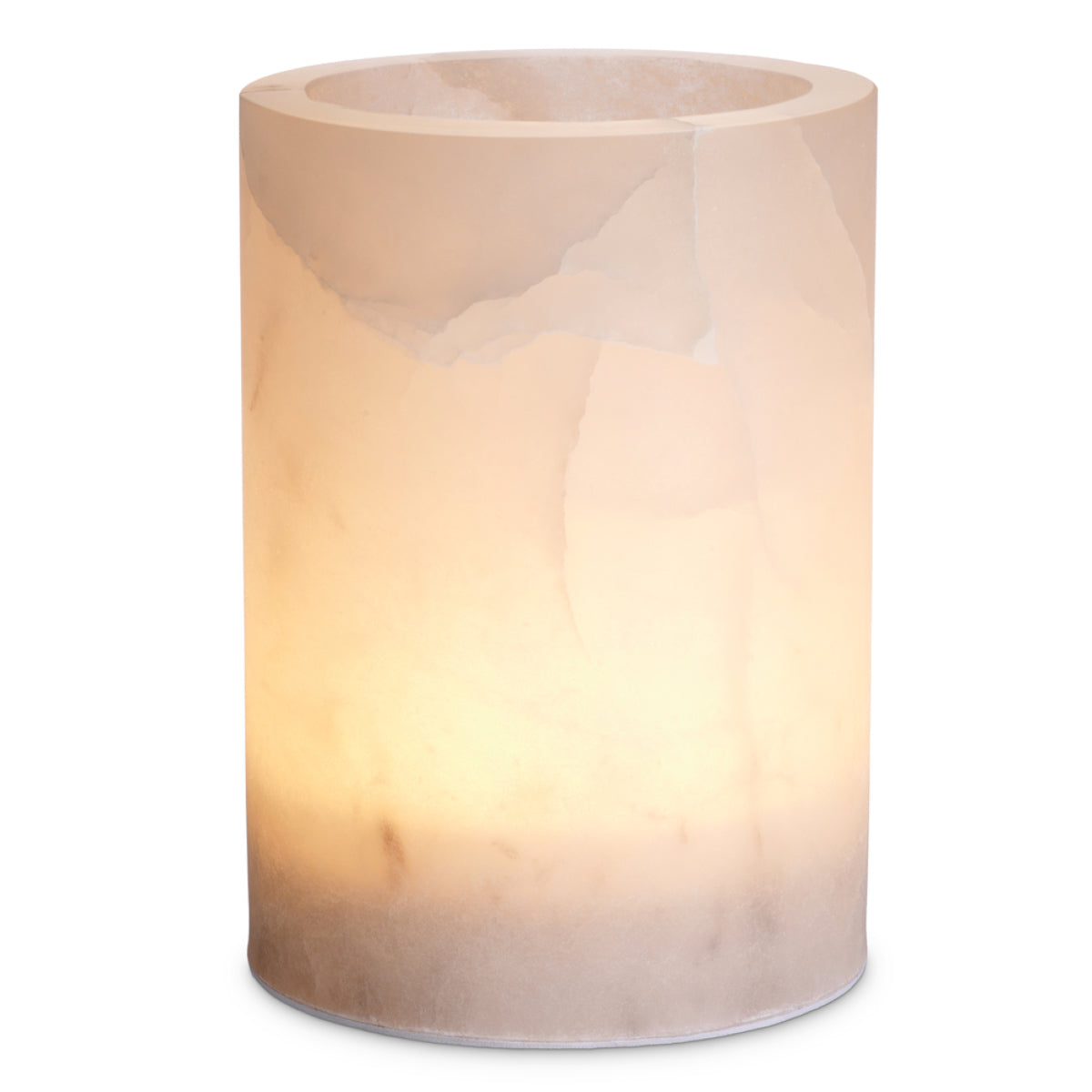 Lampa stołowa Mercer, alabaster