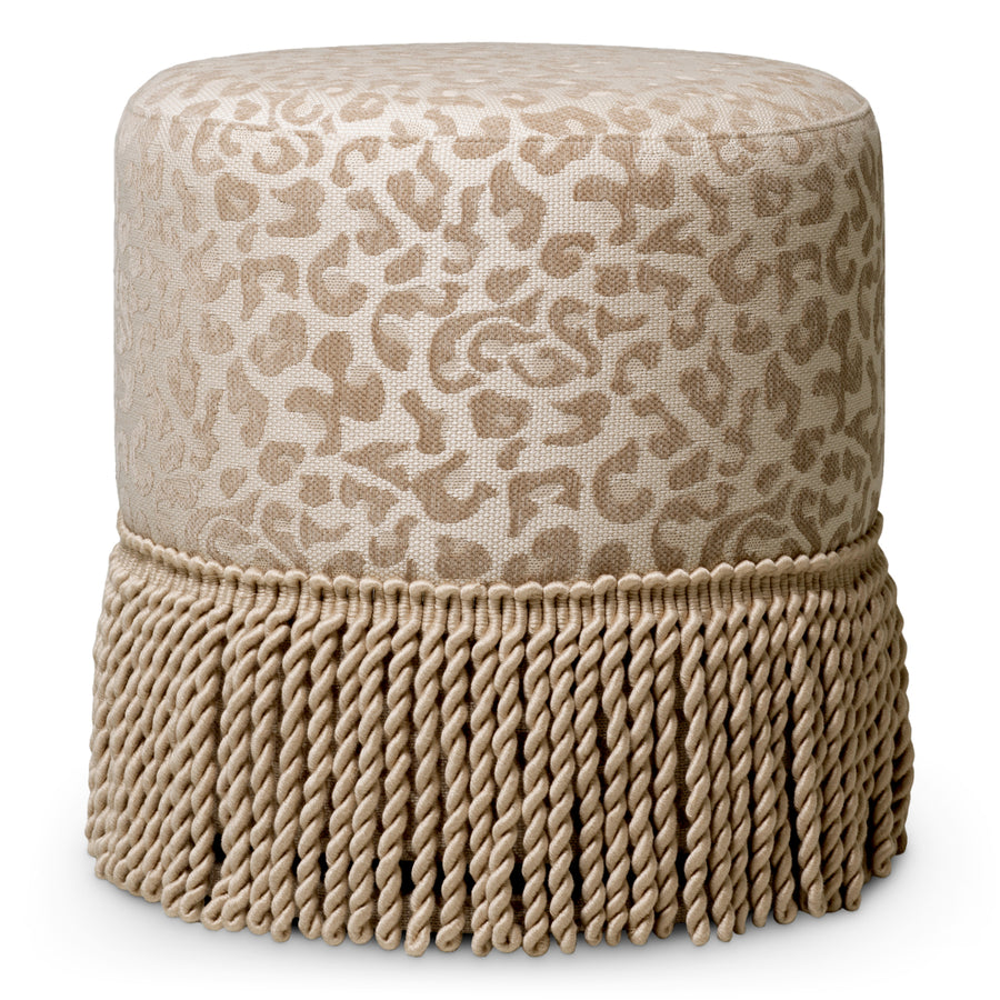 Stołek do jadalni Greer, harley leopard beige
