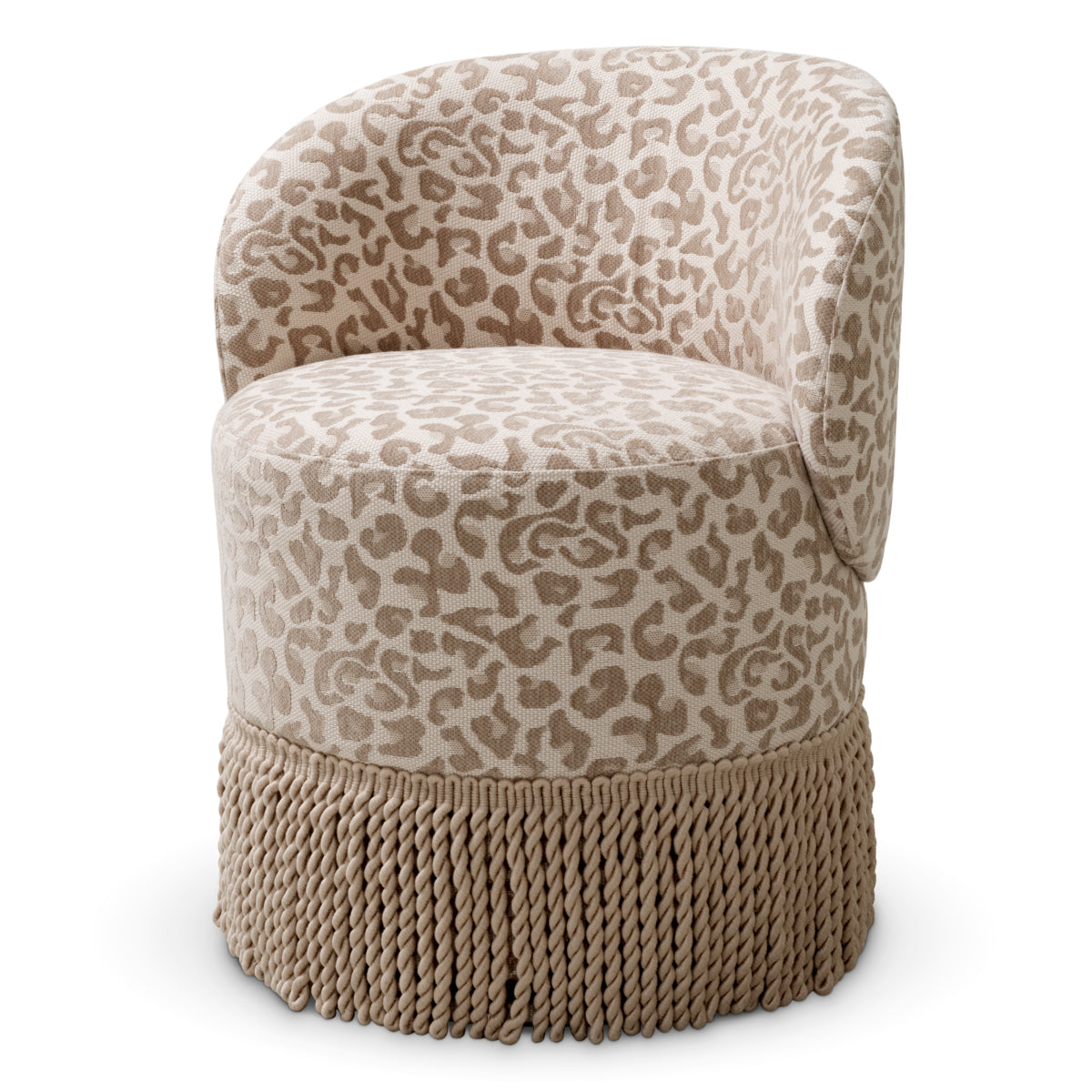 Krzesło do jadalni Greer, harley leopard beige