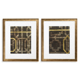 Grafika Trellis Pattern by Ethan Harper II, zestaw 2 szt.