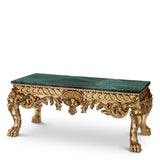 Stolik kawowy Matthias, wykończenie antique gold
