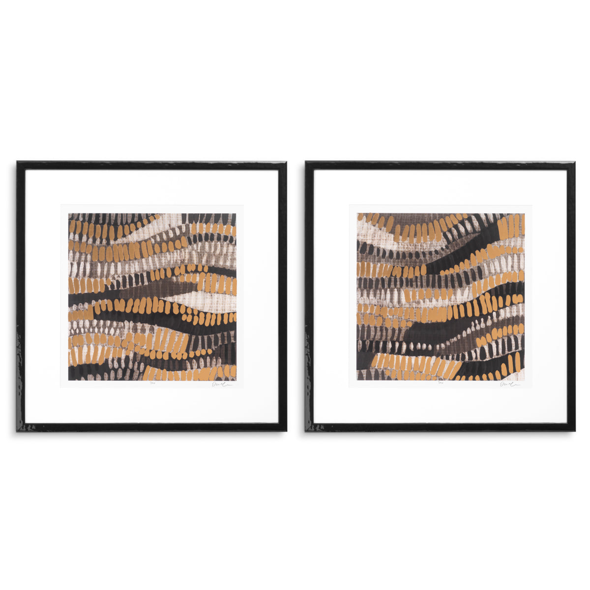 Grafika Metallic Undulation by June Erica Vess, zestaw 2 szt.