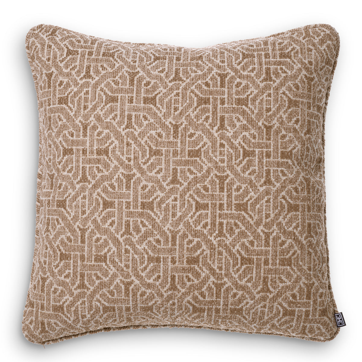 Poduszka Frieze L jacquard beige