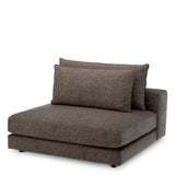 Element środkowy sofy modułowej Lounge Club, Montier Dark Grey