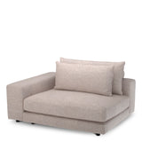 Narożnik L lewy sofy modułowej Lounge Club, Montier Light Grey