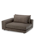 Narożnik L lewy sofy modułowej Lounge Club, Montier Dark Grey