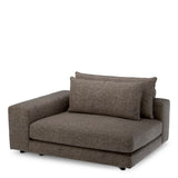 Narożnik L lewy sofy modułowej Lounge Club, Montier Dark Grey